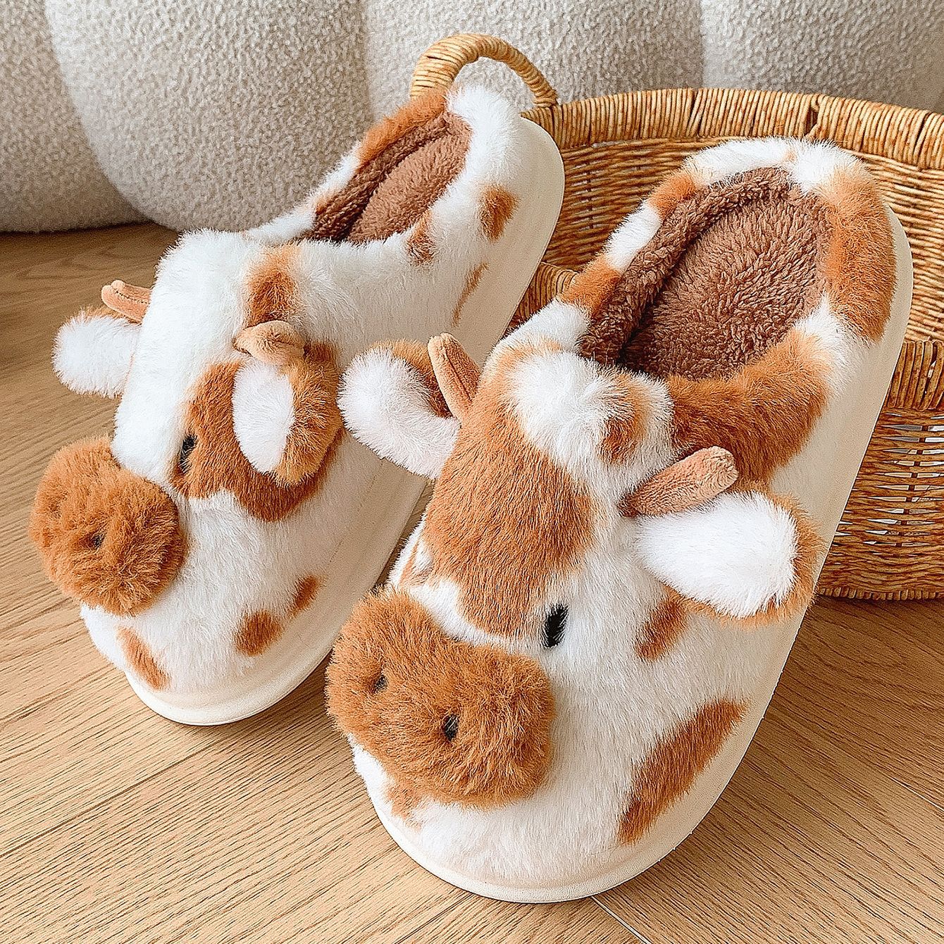 MooMoo Comfort: Pantofole a forma di Mucca